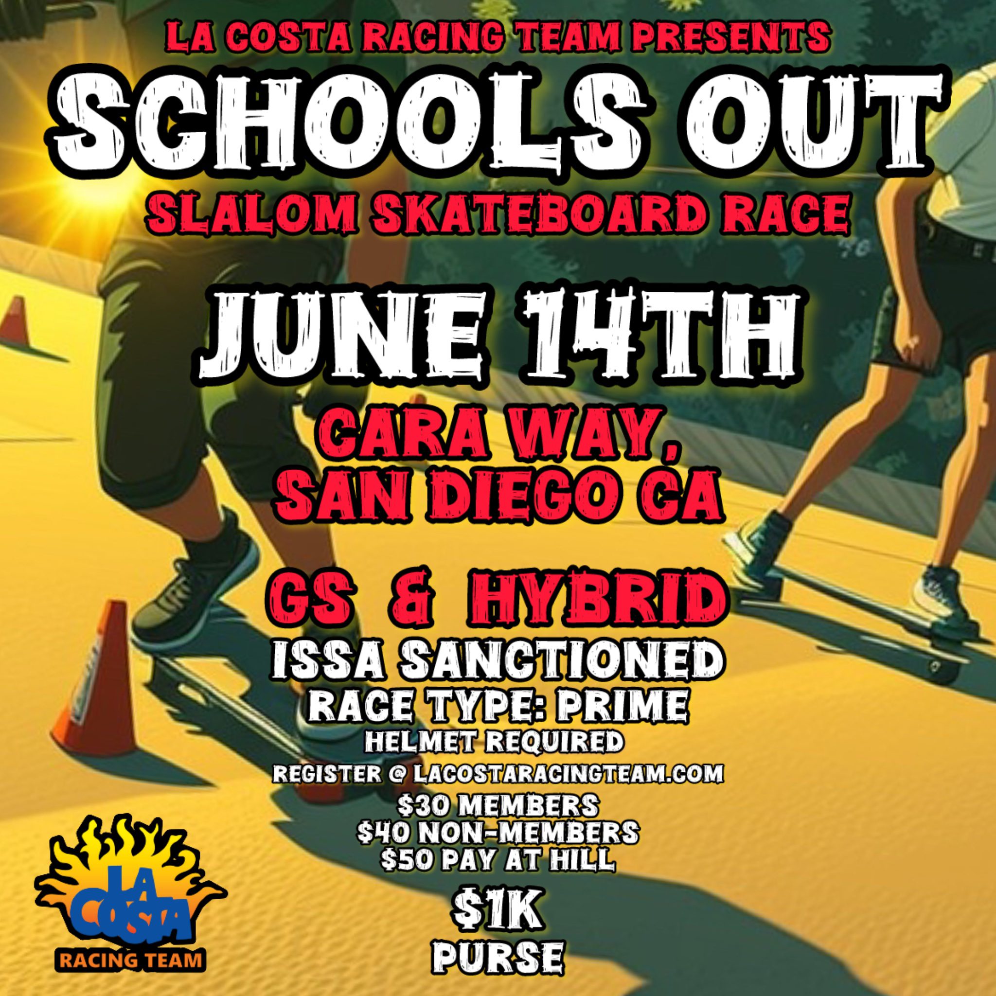 School’s Out! Let’s Race!